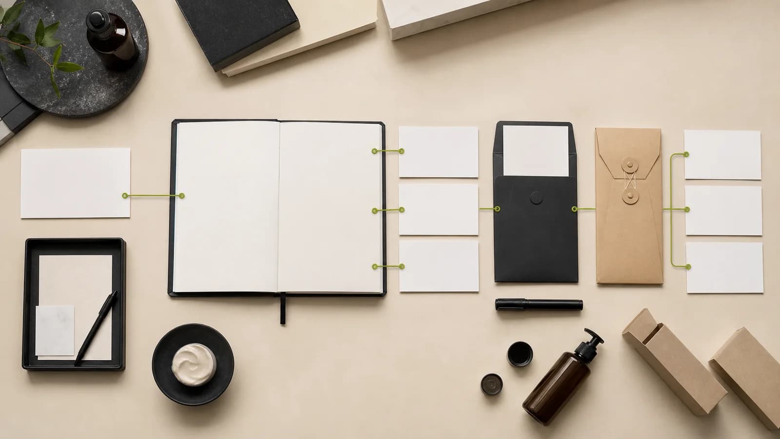 A verification workflow connecting source notes and a working brief to claim boundaries, version control, review, and core decision pages.